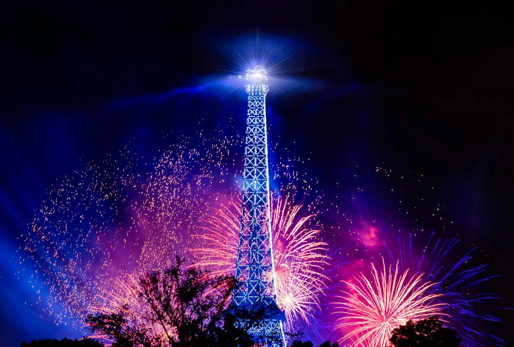 パリ祭 花火 どこで見る