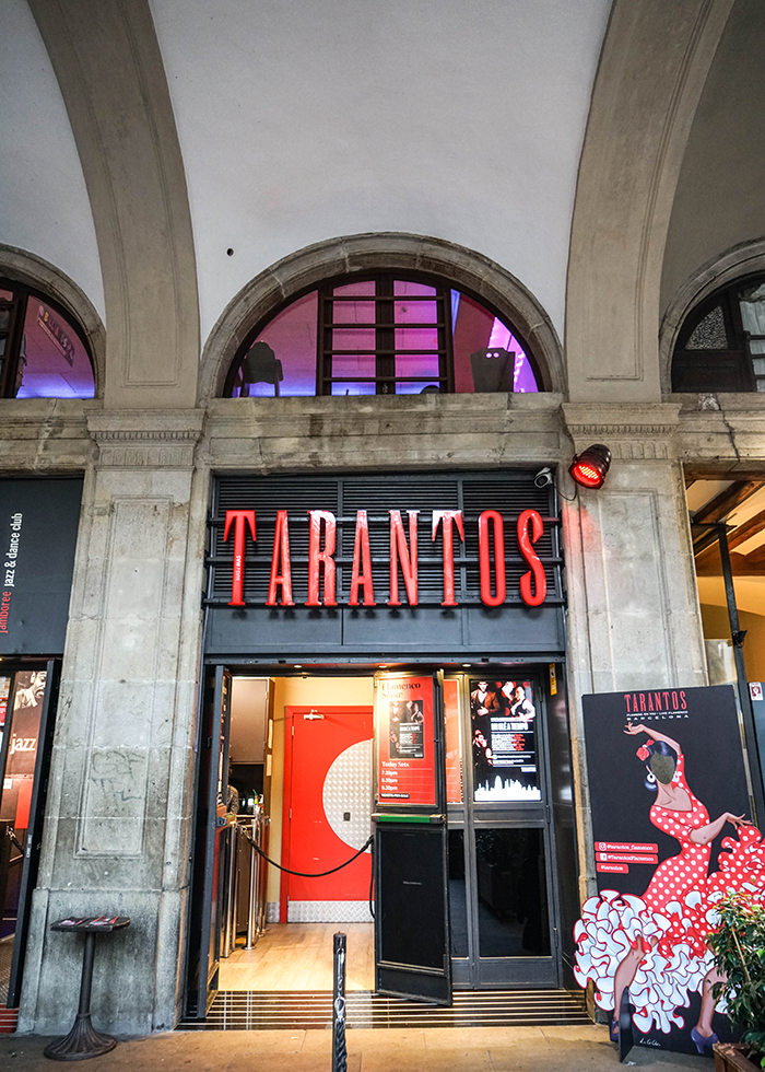 Barcelona Flamenco performance : TARANTOS