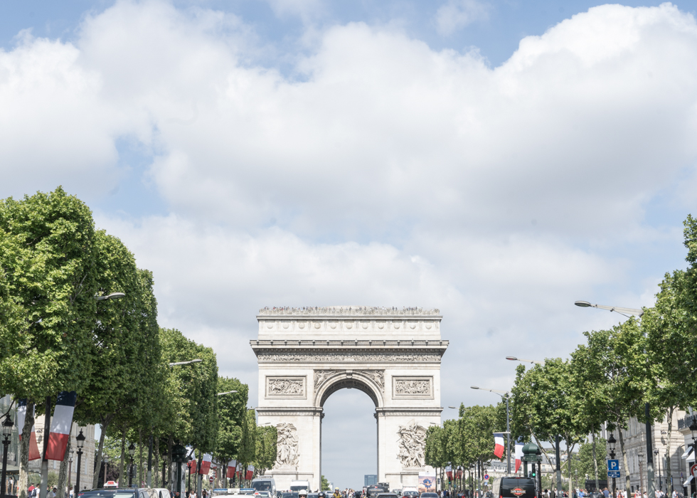 ประตูชัย arc de triomphe  ปารีส