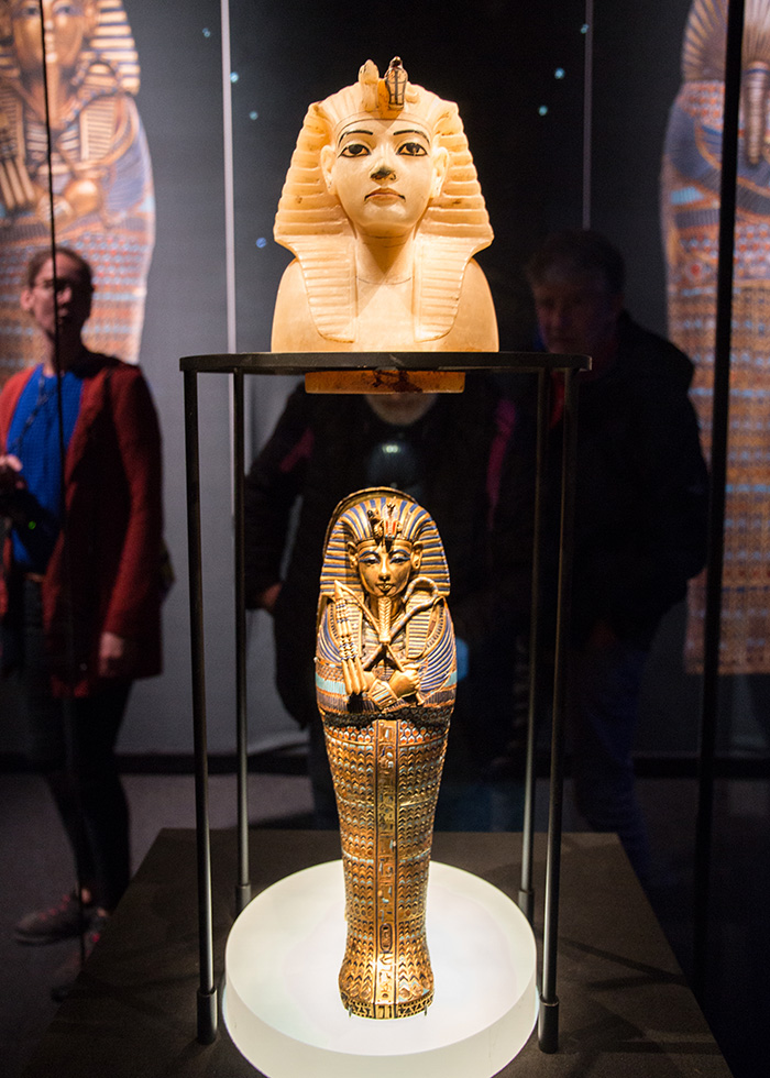 Toutankhamon canopic jar