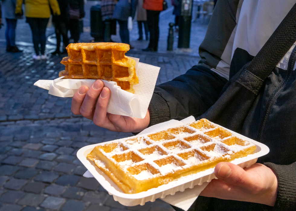 Belgian waffle difference