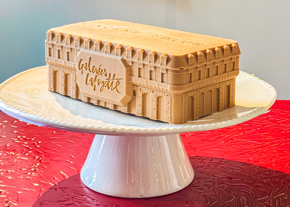 The best Yul Log of Paris - Galeries Lafayette