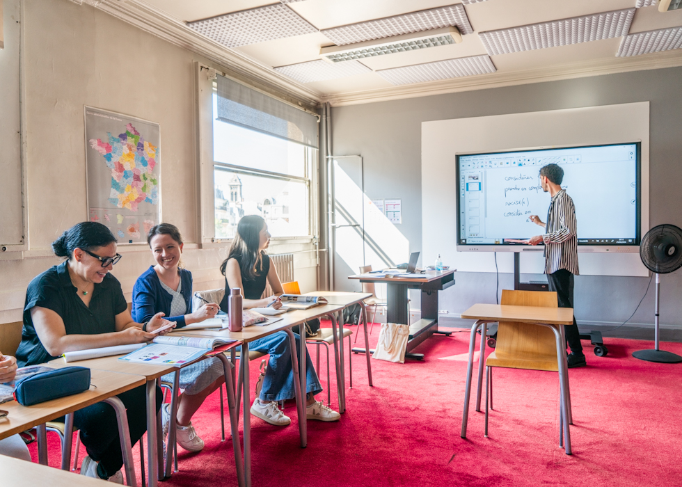 Intensive French course alliance française
