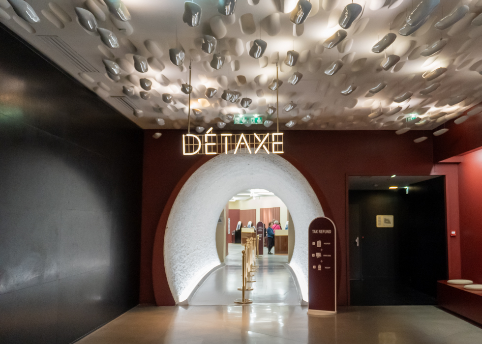 Galeries Lafayette - taxe refund