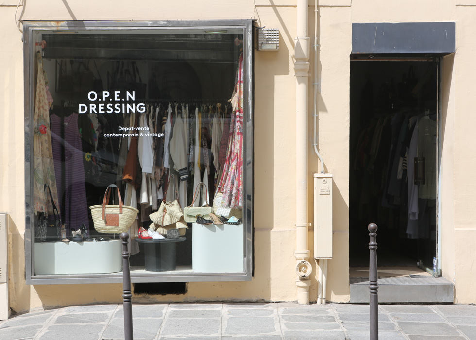 Vintage store in Marais