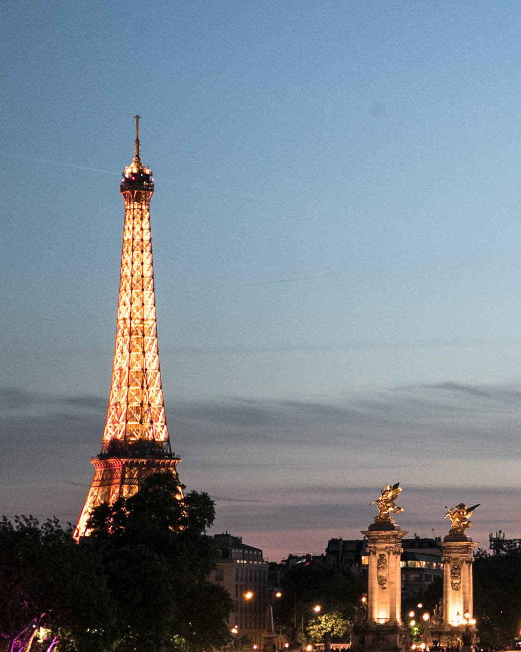 파리 에펠탑 야경
